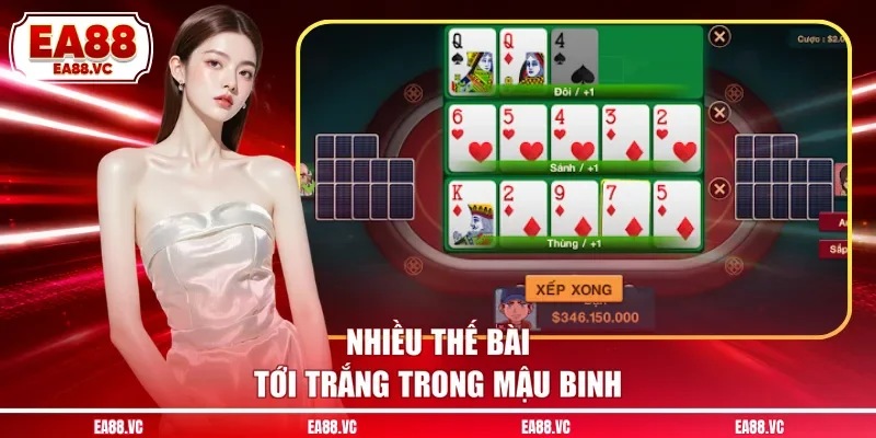 Nhiều thế bài tới trắng trong mậu binh
